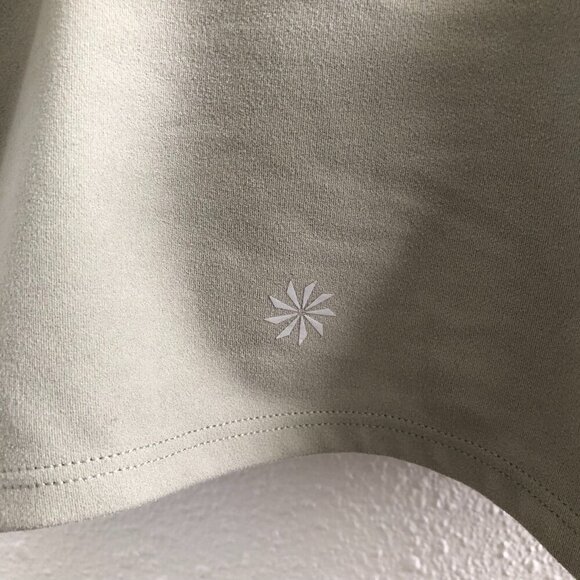 ATHLETA Cinch Longline Sports Bra A-C Sage Green Ruched Front Size Small - Picture 5 of 8